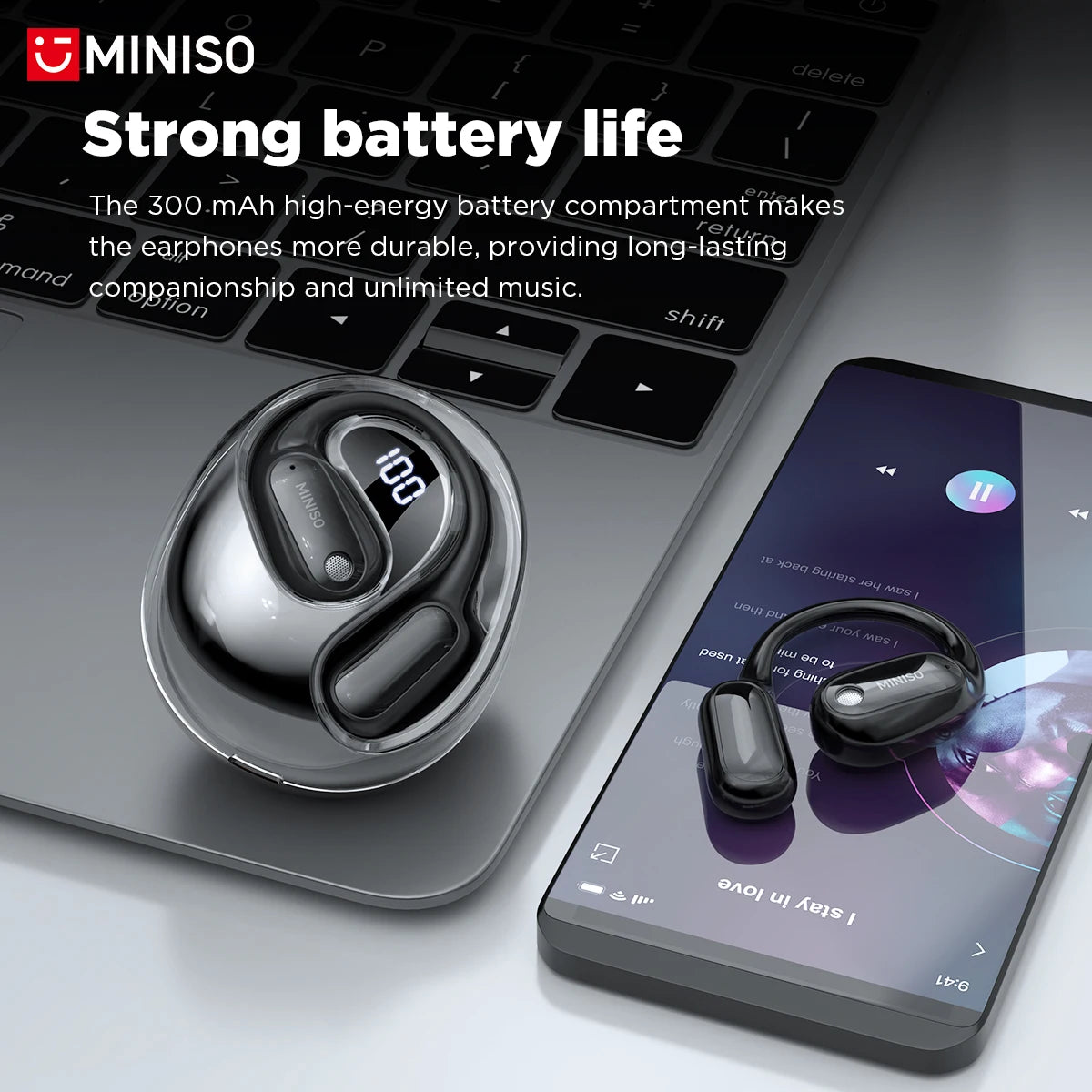 Translator MINISO MS190 New OWS Wireless Headphones Sport Waterproof Headsets Intelligent Bluetooth Translation Earbuds