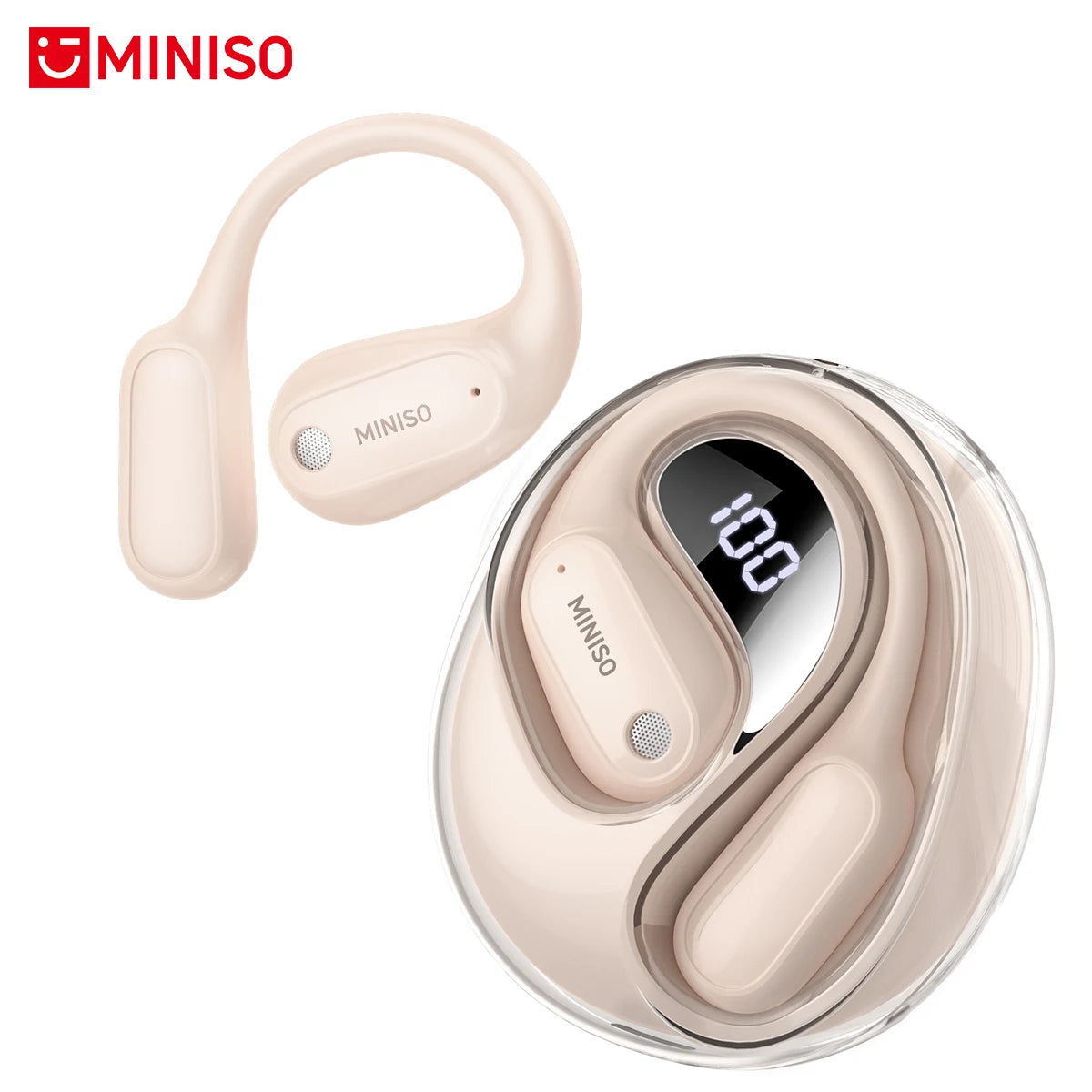 Translator MINISO MS190 New OWS Wireless Headphones Sport Waterproof Headsets  Intelligent Bluetooth Translation Earbuds