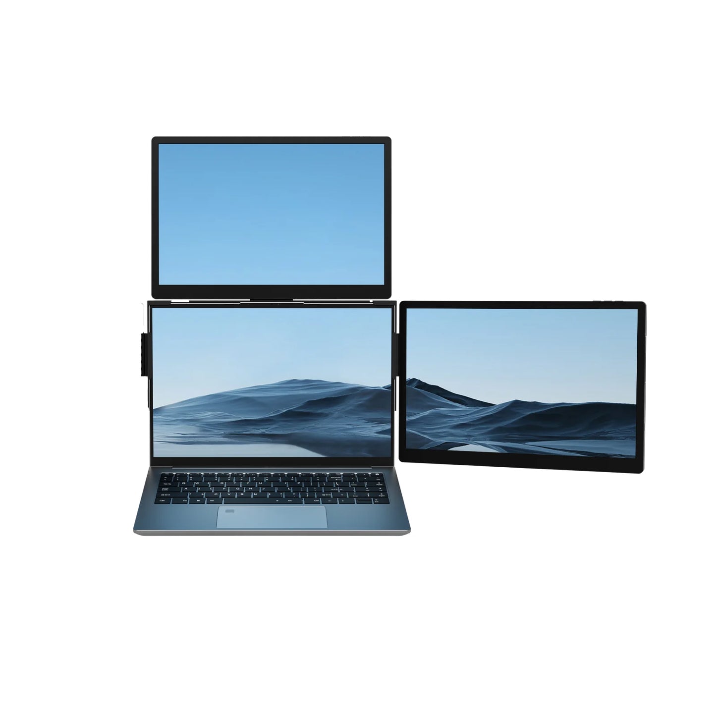 شاشة Adreamer ArieScreen13S 3 في 1 قابلة للتوسيع بدقة 1920*1200 FHD محمولة لأجهزة الكمبيوتر المحمولة من طراز Mac وWindows وLinux مقاس 14-16 بوصة